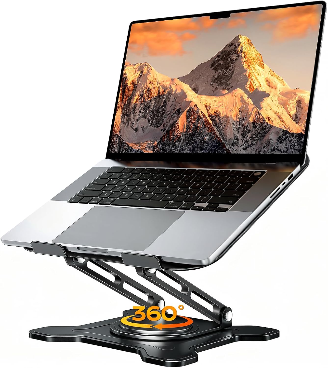360-Degree Rotating Foldable Laptop Riser