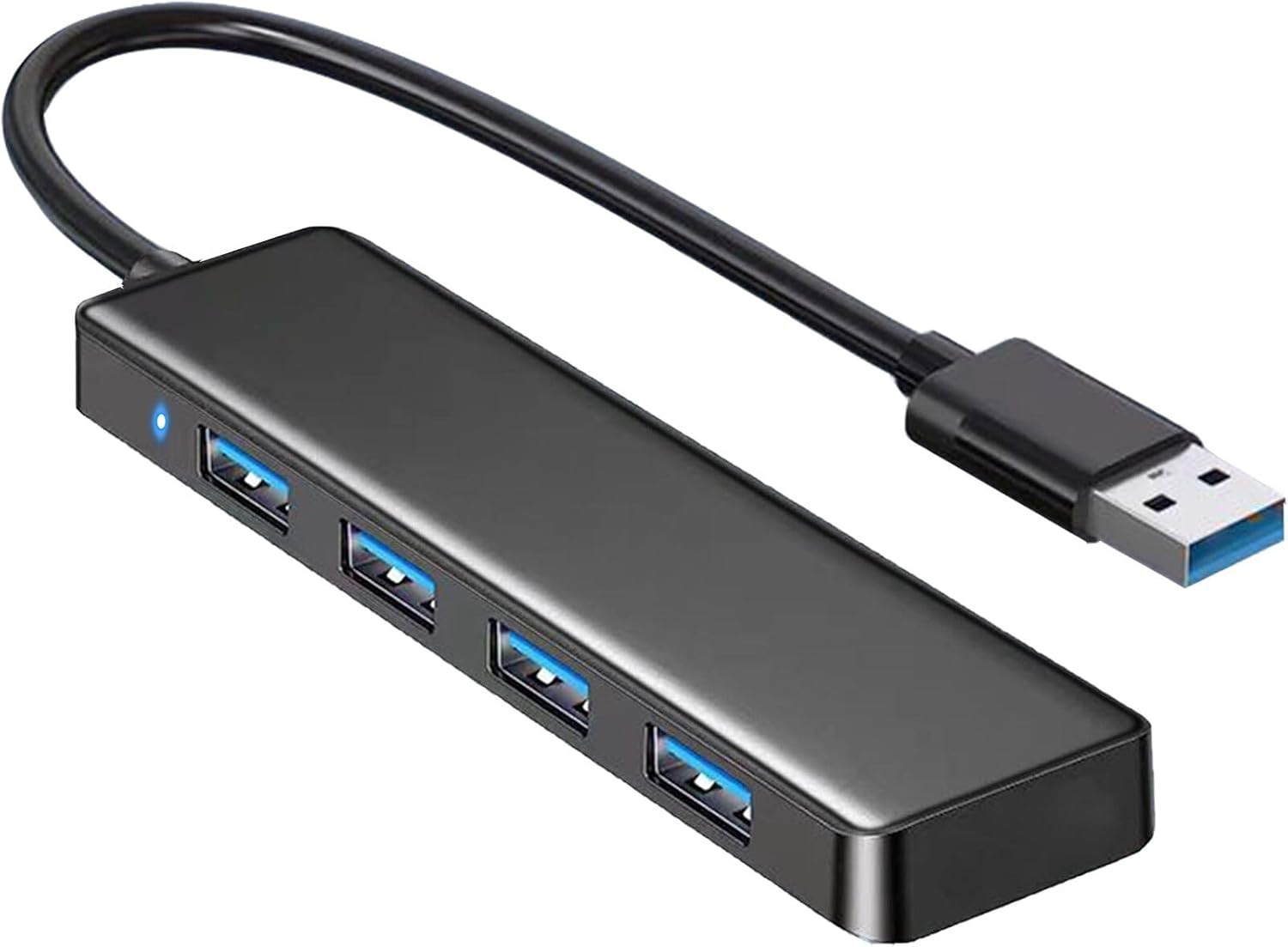 4-Port Compact USB Splitter
