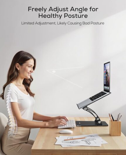 Dual Foldable Laptop Stand
