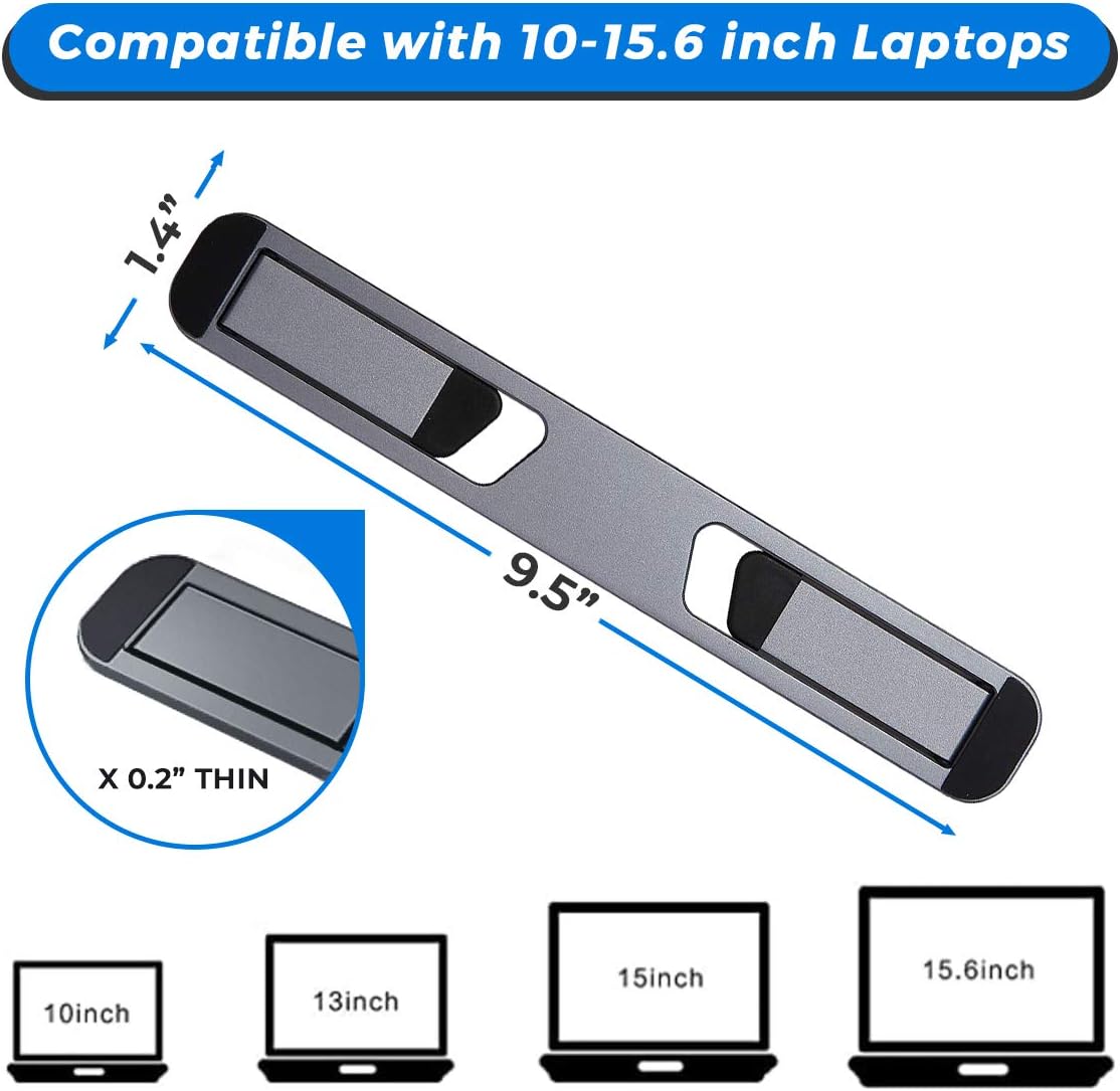 Foldable Adhesive Laptop Stand