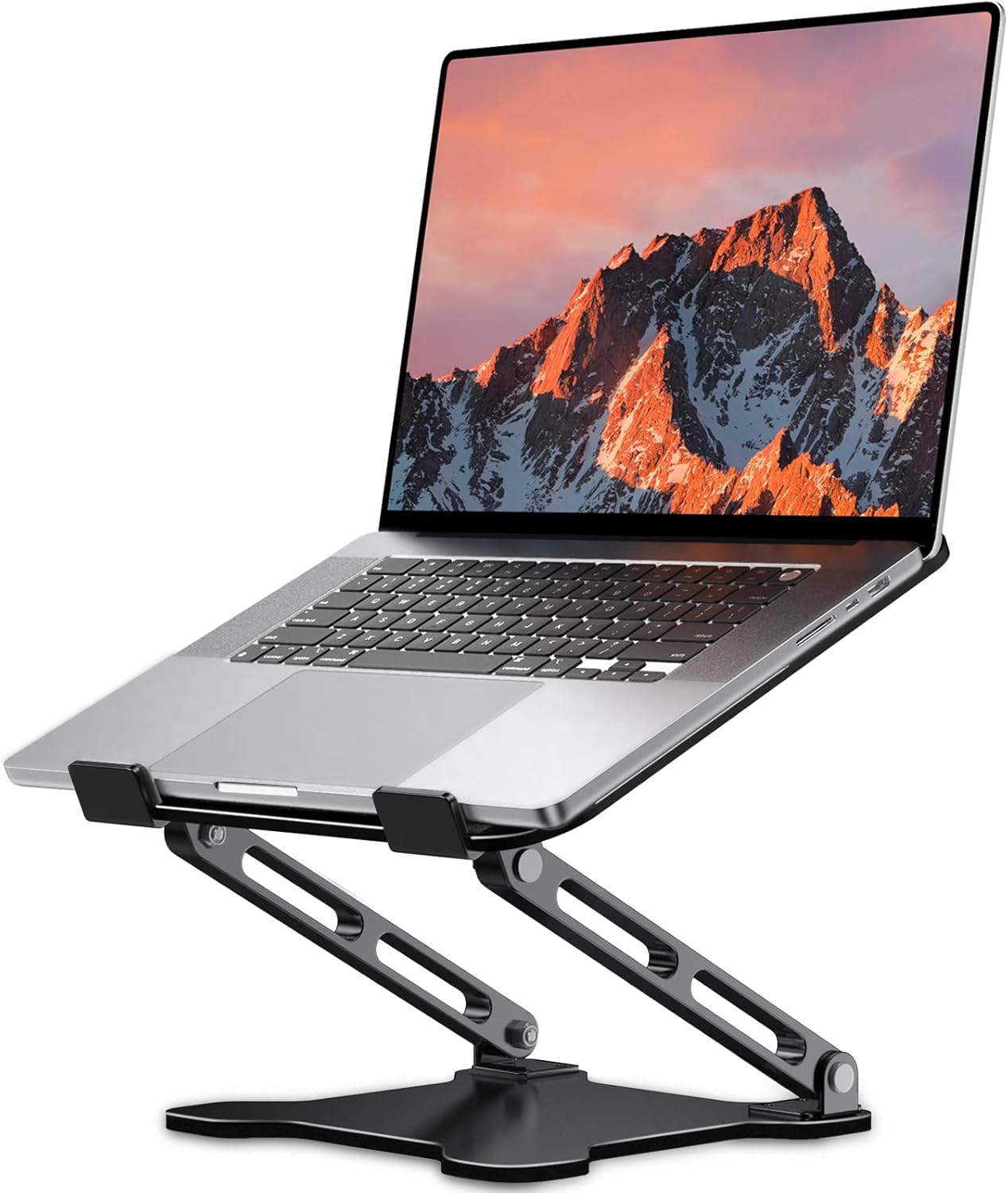 Foldable Metal Laptop Riser with Airflow