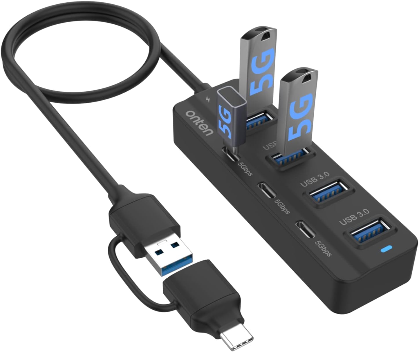 Multi-Port USB-C Expansion Hub