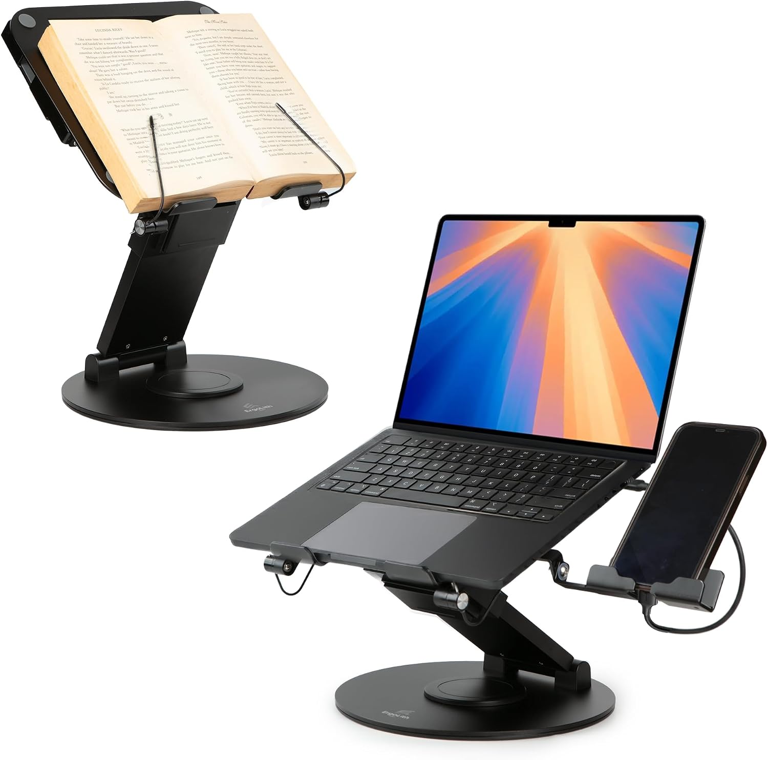 Multi-Purpose Desk Stand with Phone Holder