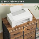 Four-Drawer Mobile File Cabinet