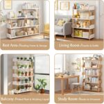 3-Tier Wooden Open Bookcase