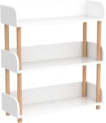 3-Tier Wooden Open Bookcase