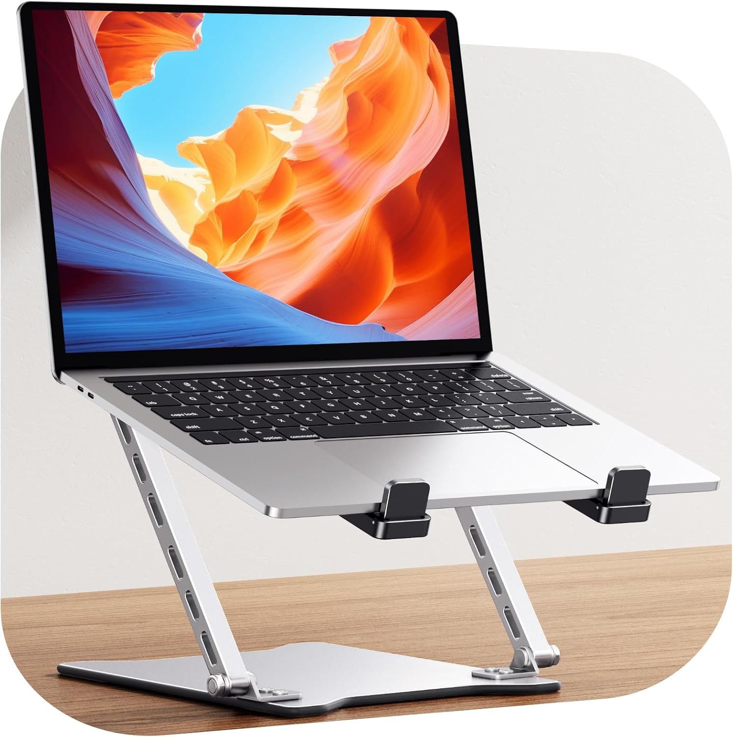 Portable Height Adjustable Laptop Stand