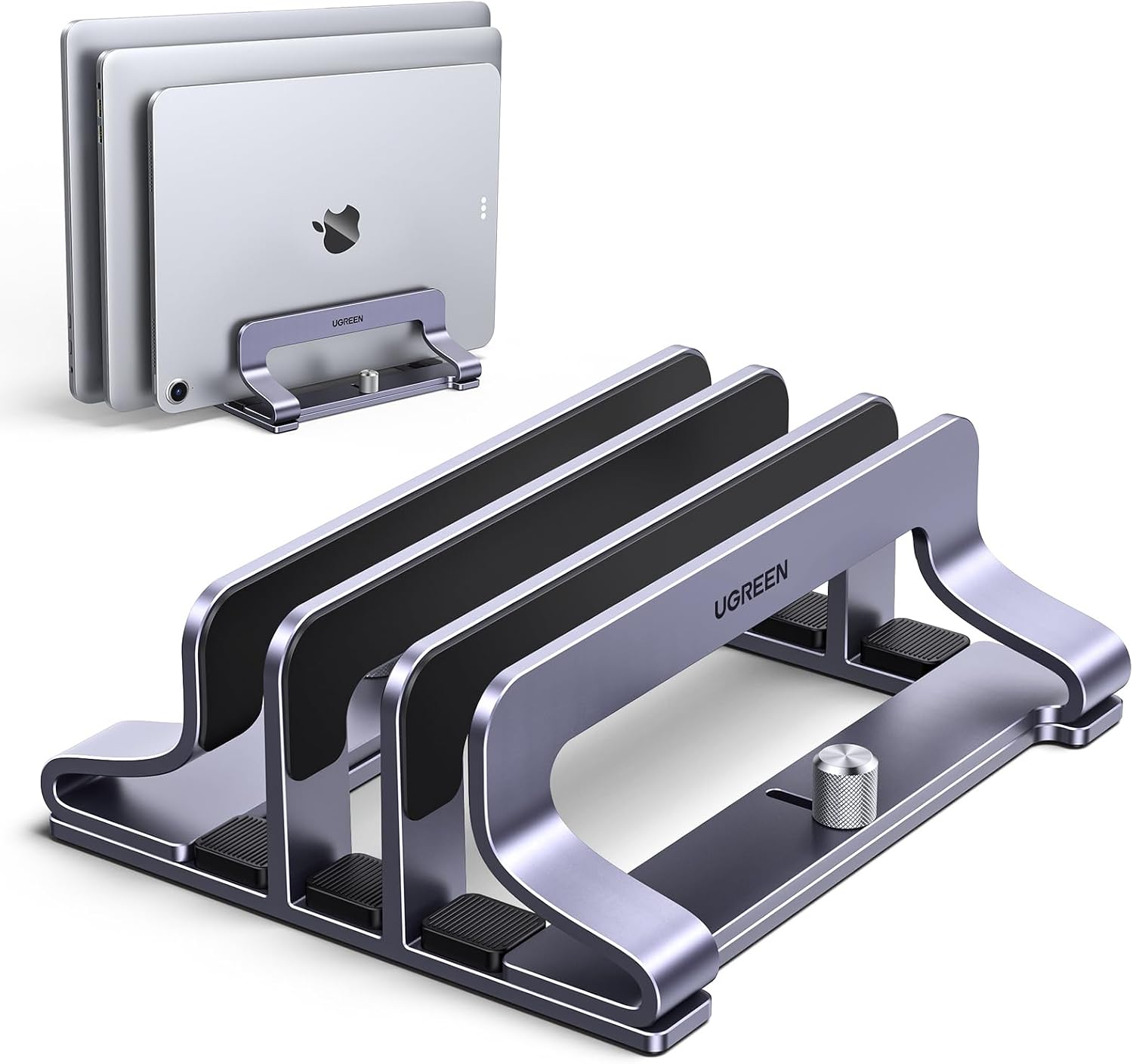 Three-Slot Vertical Desk Holder